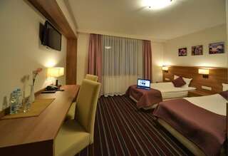 Отель Hotel Camelot Щавно-Здруй Стандартный двухместный номер с 1 кроватью или 2 отдельными кроватями-1